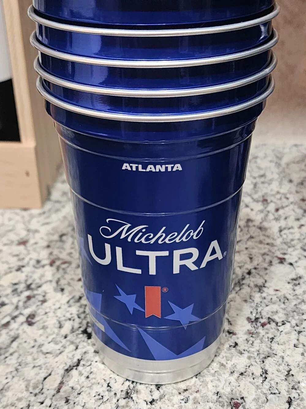 Five FIFA World Cup Michelob Ultra Cups